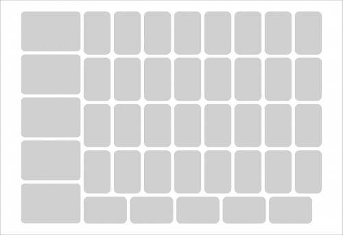 Etiquetas / Adesivos Escolares -  A4  -  Valente